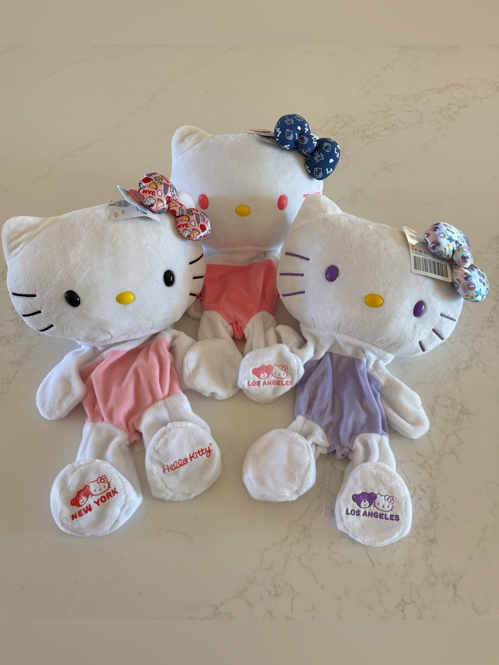 Hello Kitty Build A Bear LA NY Exclusive Bundle Bab Sanrio New